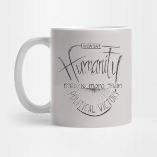 humanity means more Mug